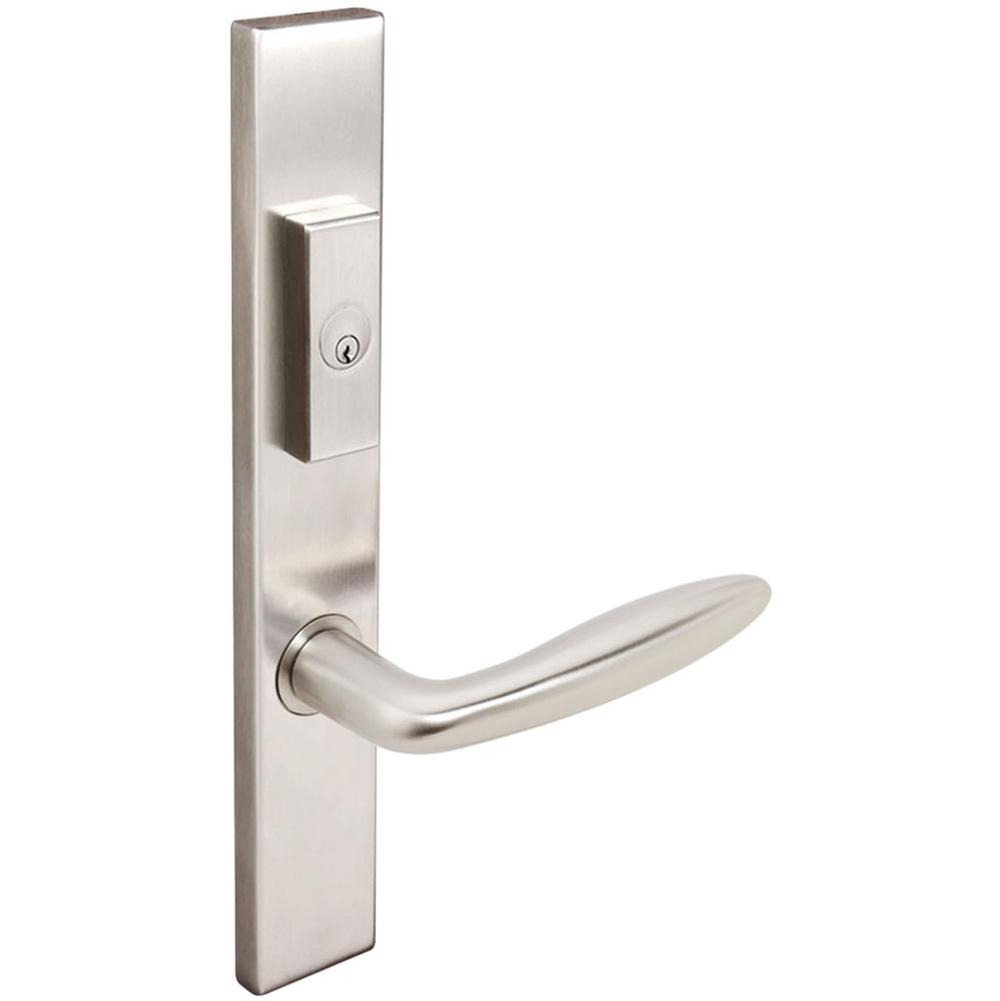 INOX - MU Multipoint 226 Summer US Entry Lever Low US32D LH - Satin Stainless Steel