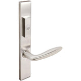 INOX - MU Multipoint 226 Summer US Entry Lever Low US32D LH - Satin Stainless Steel