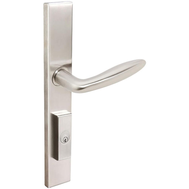 INOX - MU Multipoint 226 Summer US Entry Lever High US32 RH - Polished Stainless Steel