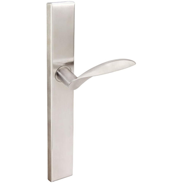 INOX - MU Multipoint 227 Stratus Euro Patio Lever High US32D LH - Satin Stainless Steel