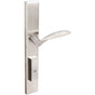 INOX - MU Multipoint 227 Stratus US Entry Lever High US32 RH - Polished Stainless Steel