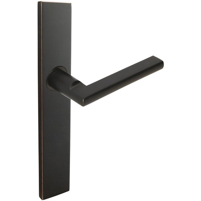 INOX - MU Multipoint 243 Sunrise Passage Lever High US10B - Oil Rubbed Bronze