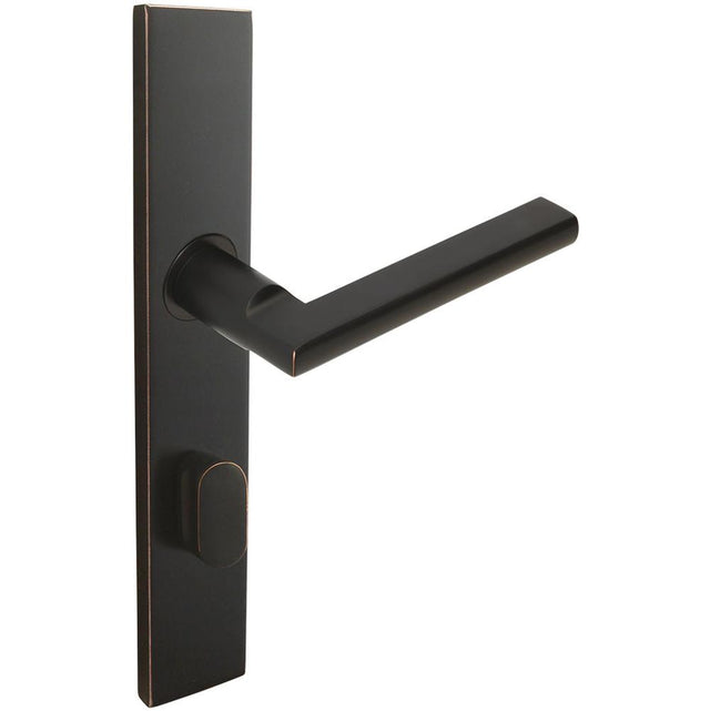 INOX - MU Multipoint 243 Sunrise US Entry Lever High US10B LH - Oil Rubbed Bronze