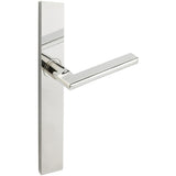 INOX - MU Multipoint 243 Sunrise US Patio Lever High US32 RH - Polished Stainless Steel