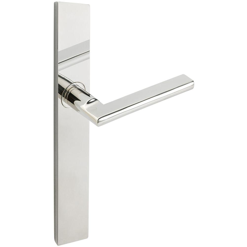 INOX - MU Multipoint 243 Sunrise US Patio Lever High US32 LH - Polished Stainless Steel