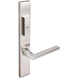INOX - MU Multipoint 243 Sunrise US Entry Lever Low US32D LH - Satin Stainless Steel