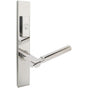 INOX - MU Multipoint 251 Sequoia US Entry Lever Low US32 LH - Polished Stainless Steel