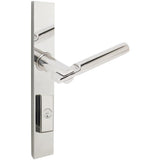INOX - MU Multipoint 251 Sequoia US Entry Lever High US32 LH - Polished Stainless Steel