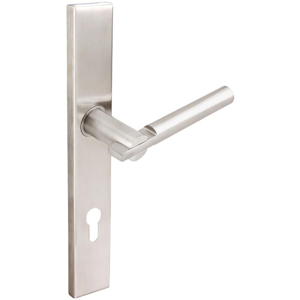 INOX - MU Multipoint 251 Sequoia Euro Entry Lever High US32D RH - Satin Stainless Steel