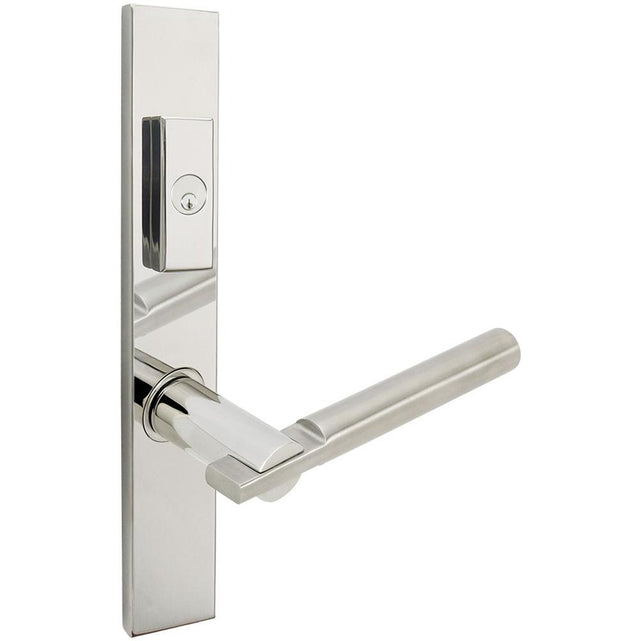 INOX - MU Multipoint 251 Sequoia US Entry Lever Low SP LH - Satin Stainless Steel