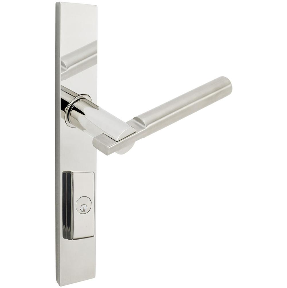 INOX - MU Multipoint 251 Sequoia US Entry Lever High SP RH - Satin Stainless Steel