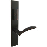 INOX - MU Multipoint 311 Crest US Entry Lever Low US10B LH - Oil Rubbed Bronze