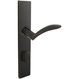 INOX - MU Multipoint 311 Crest US Entry Lever High US10B LH - Oil Rubbed Bronze