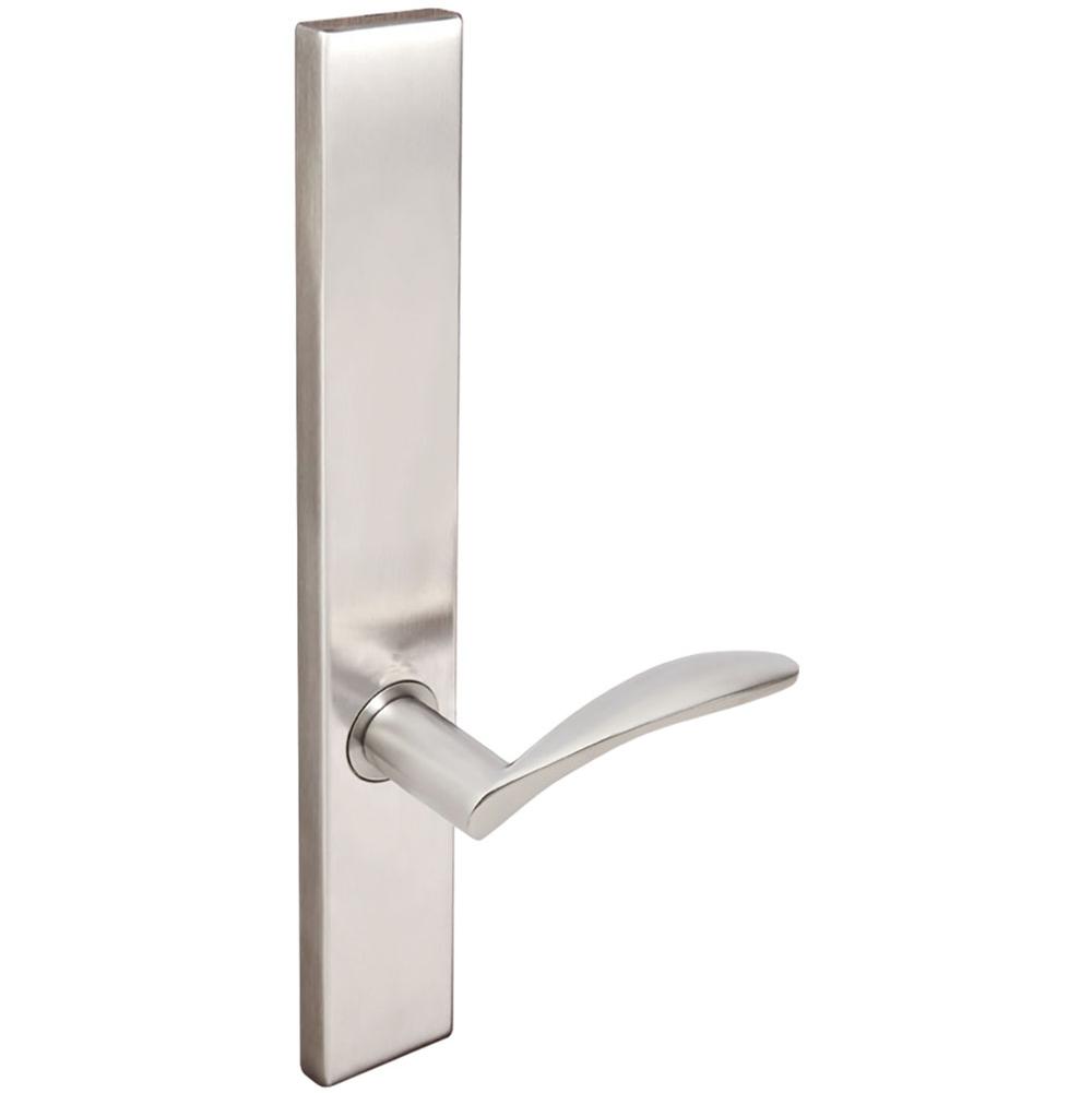 INOX - MU Multipoint 311 Crest Passage Lever Low US32D - Satin Stainless Steel