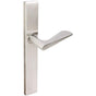 INOX - MU Multipoint 344 Ecco Passage Lever High US32D - Satin Stainless Steel