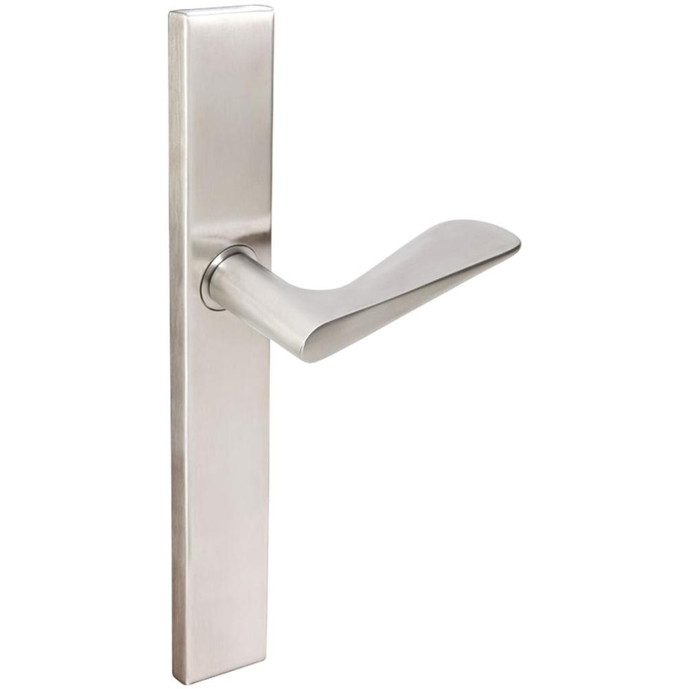 INOX - MU Multipoint 344 Ecco Euro Patio Lever High US32D RH - Satin Stainless Steel
