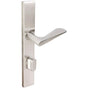 INOX - MU Multipoint 344 Ecco US Entry Lever High US32D RH - Satin Stainless Steel