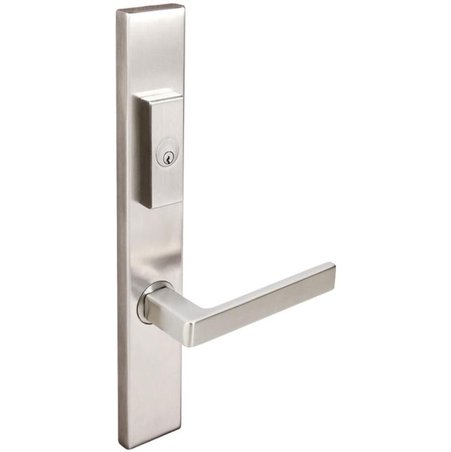 INOX - MU Multipoint 345 Tokyo US Entry Lever Low US32D RH - Satin Stainless Steel