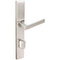 INOX - MU Multipoint 345 Tokyo US Entry Lever High US32D LH - Satin Stainless Steel
