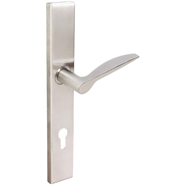 INOX - MU Multipoint 351 Toronto Euro Entry Lever High US32D RH - Satin Stainless Steel