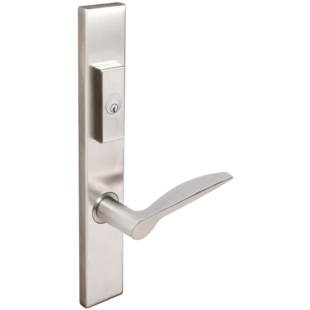 INOX - MU Multipoint 351 Toronto US Entry Lever Low US32D LH - Satin Stainless Steel