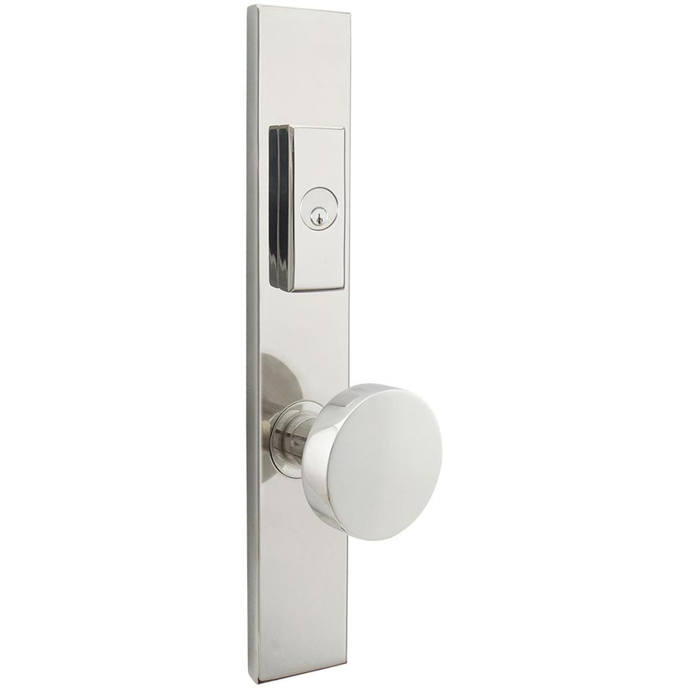 INOX - MU Multipoint 379 Arctic US Entry Lever Low US32 NH - Polished Stainless Steel