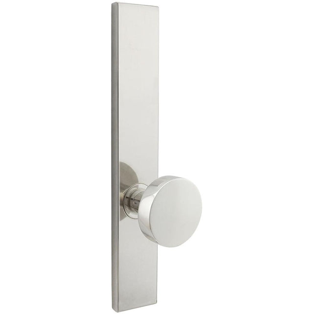 INOX - MU Multipoint 379 Arctic Euro Entry Lever High US32 NH - Polished Stainless Steel