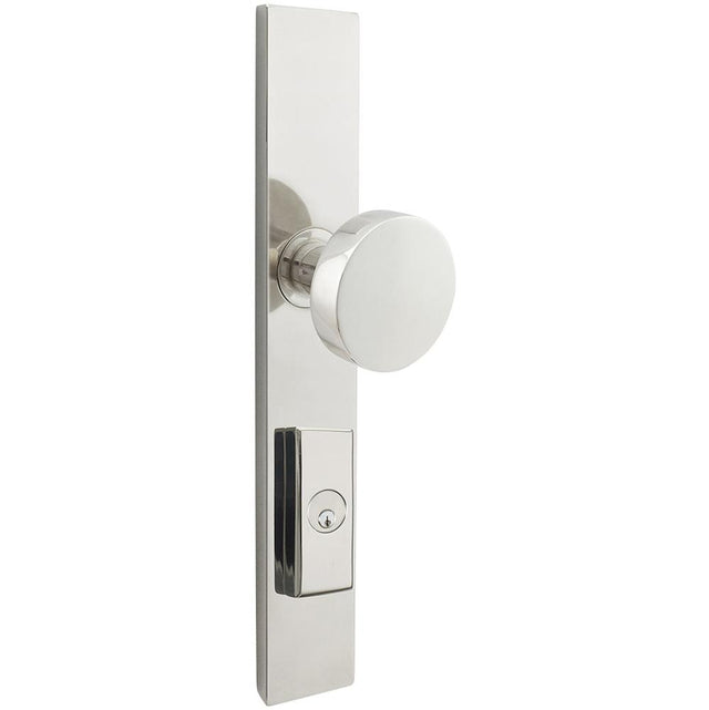 INOX - MU Multipoint 379 Arctic US Entry Lever High US32 NH - Polished Stainless Steel