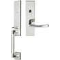 INOX - NY Handleset MT Mortise Oslo Entry 2-1/2''  32 RH - Polished Stainless Steel