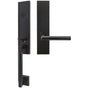 INOX - NY Handleset MT Mortise Frankfurt Full Dummy 10B LH - Oil Rubbed Bronze
