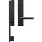 INOX - NY Handleset MT Mortise Frankfurt Entry 2-3/4''  10B LHR - Oil Rubbed Bronze