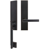 INOX - NY Handleset MT Mortise Copenhagen Full Dummy 10B LH - Oil Rubbed Bronze