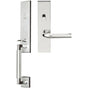 INOX - NY Handleset MT Mortise Vienna Entry 2-1/2''  32 RHR - Satin Stainless Steel