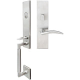 INOX - NY Handleset MT Mortise Air-stream Entry 2-1/2''  32D LHR - Satin Stainless Steel
