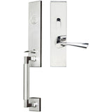 INOX - NY Handleset MT Mortise Breeze Entry 2-1/2''  32 RHR - Polished Stainless Steel