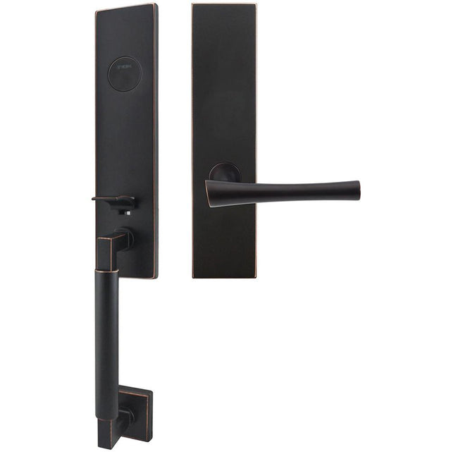 INOX - NY Handleset MT Mortise Champagne Full Dummy 10B LH - Oil Rubbed Bronze