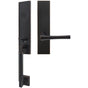 INOX - NY Handleset MT Mortise Champagne Full Dummy 10B LH - Oil Rubbed Bronze