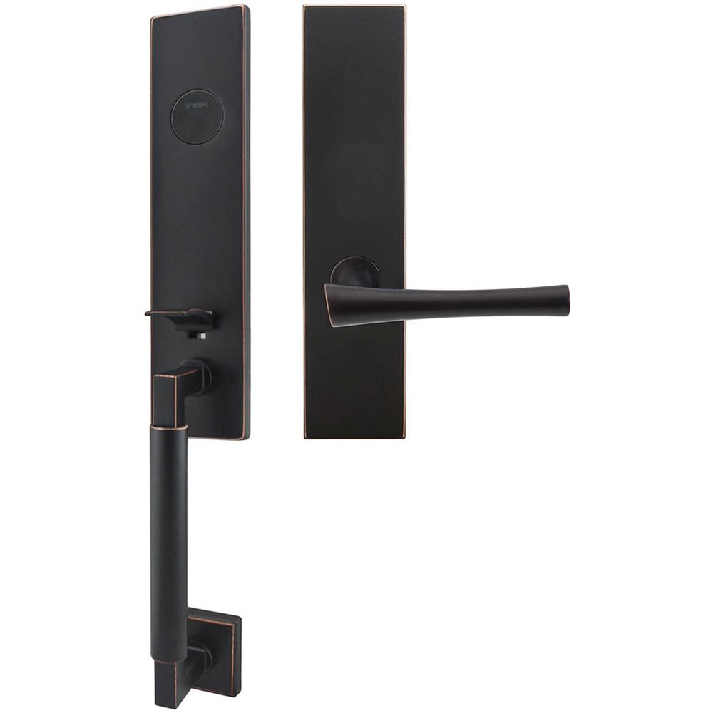 INOX - NY Handleset MT Mortise Champagne Full Dummy 10B RH - Oil Rubbed Bronze