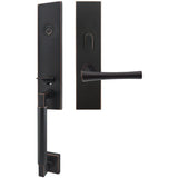 INOX - NY Handleset MT Mortise Champagne Entry 2-1/2''  10B RH - Oil Rubbed Bronze
