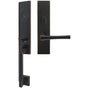 INOX - NY Handleset MT Mortise Champagne Entry 2-3/4''  10B LH - Oil Rubbed Bronze