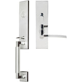 INOX - NY Handleset MT Mortise Horizon Entry 2-1/2''  32 RHR - Polished Stainless Steel