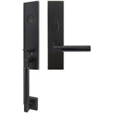 INOX - NY Handleset MT Mortise Aurora Entry 2-3/4''  10B RH - Oil Rubbed Bronze