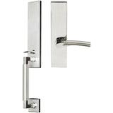 INOX - NY Handleset MT Mortise Phoenix Full Dummy 32 LH - Polished Stainless Steel