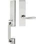 INOX - NY Handleset MT Mortise Summer Full Dummy 32 RH - Polished Stainless Steel