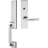 INOX - NY Handleset MT Mortise Summer Entry 2-3/4''  32 LH - Polished Stainless Steel