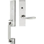 INOX - NY Handleset MT Mortise Summer Entry 2-3/4''  32 LH - Polished Stainless Steel