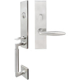 INOX - NY Handleset MT Mortise Summer Entry 2-1/2''  32D LHR - Satin Stainless Steel
