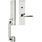 INOX - NY Handleset MT Mortise Stratus Entry 2-1/2''  32 RH - Polished Stainless Steel