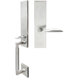 INOX - NY Handleset MT Mortise Stratus Full Dummy 32D RH - Satin Stainless Steel