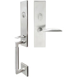 INOX - NY Handleset MT Mortise Stratus Entry 2-3/4''  32D LH - Satin Stainless Steel
